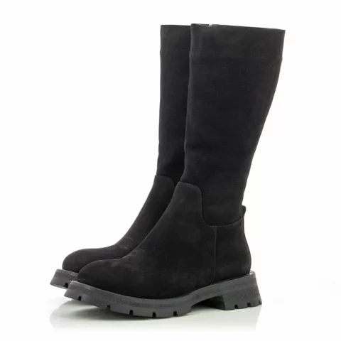 Дамски Равни Боти CARLO FABIANI – 252-27409 BLACK — снимка 3