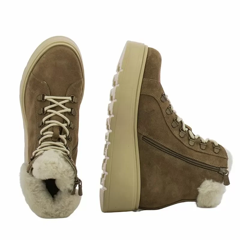 Дамски Спортни Боти NERO GIARDINI – I514908D CAPPUCCINO — снимка 5