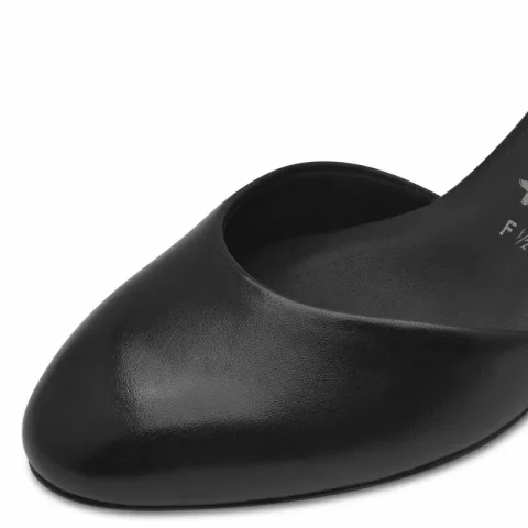 Токчета TAMARIS – 1-22401-42-003 BLACK LEATHER_1 — снимка 4