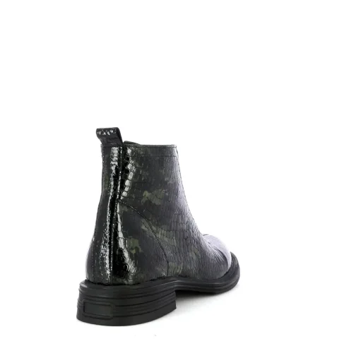 Дамски Равни Боти CARLO FABIANI – 261-1120 GREEN SNAKE — снимка 2