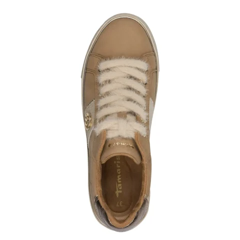 Дамски Сникърс TAMARIS – 1-23724-42-371 CAMEL SUEDE — снимка 5