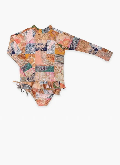 Горна част бански с `Paisley` принт Zimmermann Kids — снимка 2
