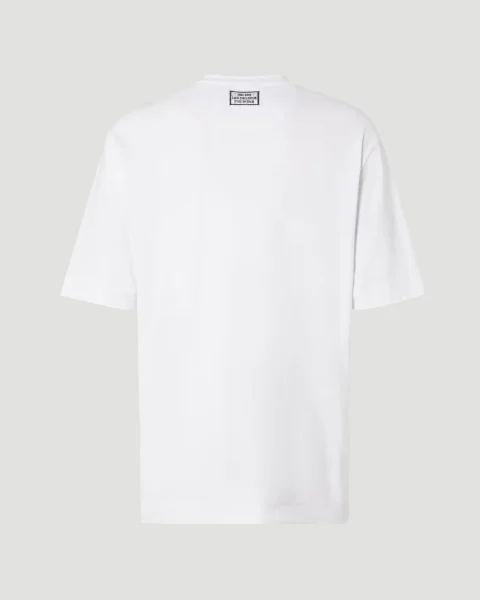T-Shirt with FF Postcards Logo in White — снимка 2