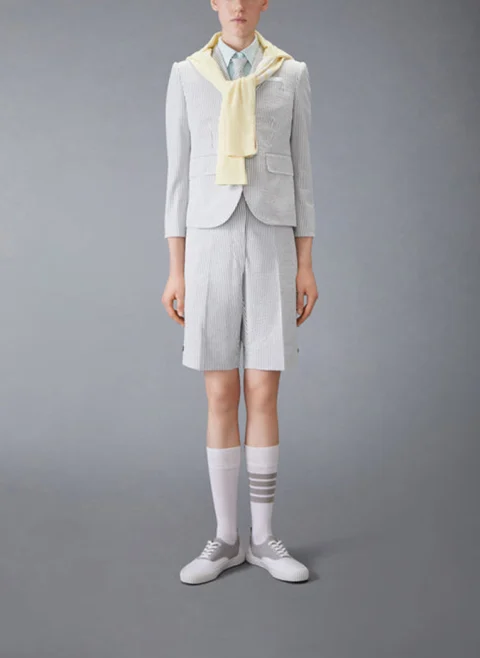 Риза със скъсена дължина Thom Browne — снимка 6
