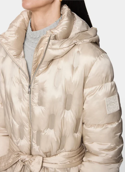 Капитонирано яке с колан Marc Cain Additions — снимка 4