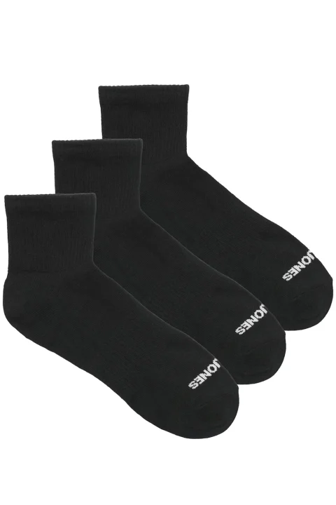 Чорапи (Pack of 3) Jacluca Short Tennis 12280171 C-N10 black