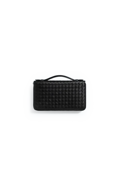 Intrecciato Organizer in Black — снимка 2