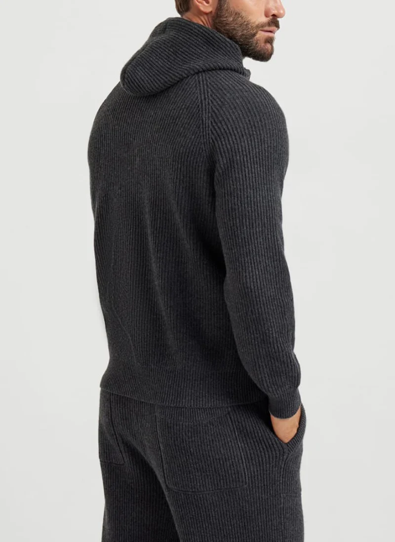 Суитшърт от кашмир 'English rib' Brunello Cucinelli — снимка 9