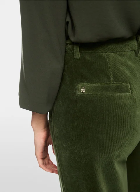 Панталон от рипсено кадифе 'Wukari' Marc Cain Collections — снимка 11
