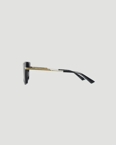 Black Sunglasses in Acetate and Metal — снимка 2