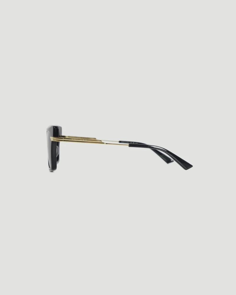 Black Sunglasses in Acetate and Metal — снимка 2