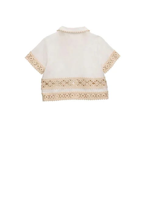 Риза с бродерия "Wylie" Zimmermann Kids — снимка 3