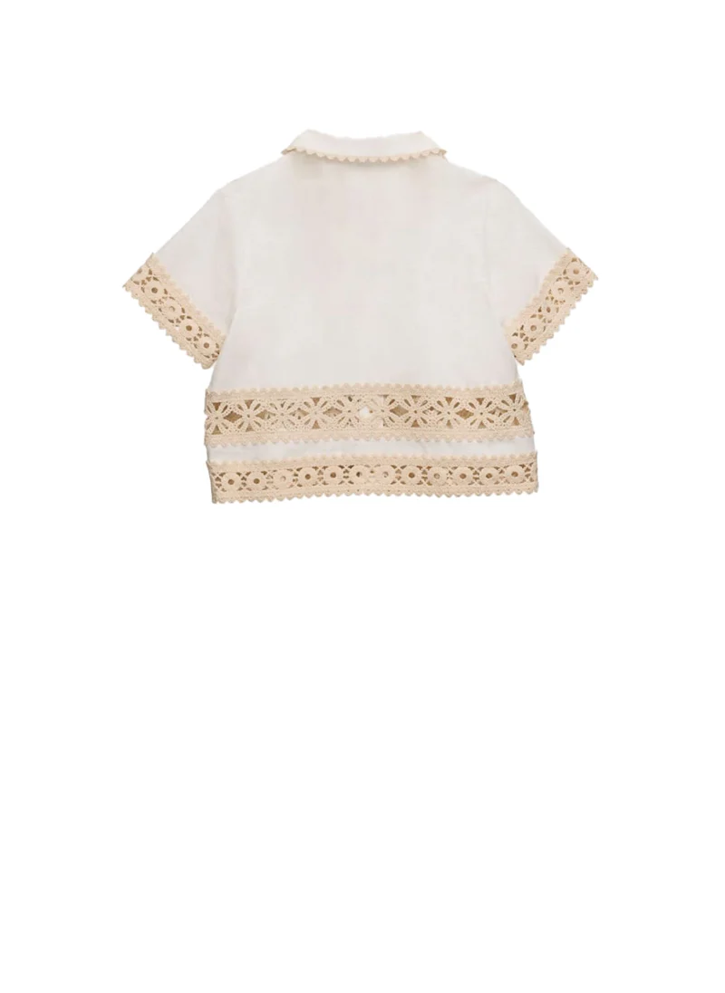 Риза с бродерия "Wylie" Zimmermann Kids — снимка 3