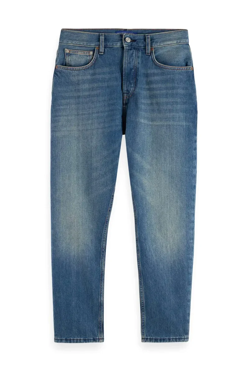 Jeans Dean Loose Tapered Jean 181853 410 blue nights