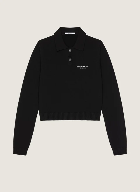 Полошърт от вълна и кашмир Givenchy — снимка 3