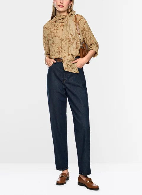 Деним с метален детайл 'Feura' Marc Cain Collections — снимка 2