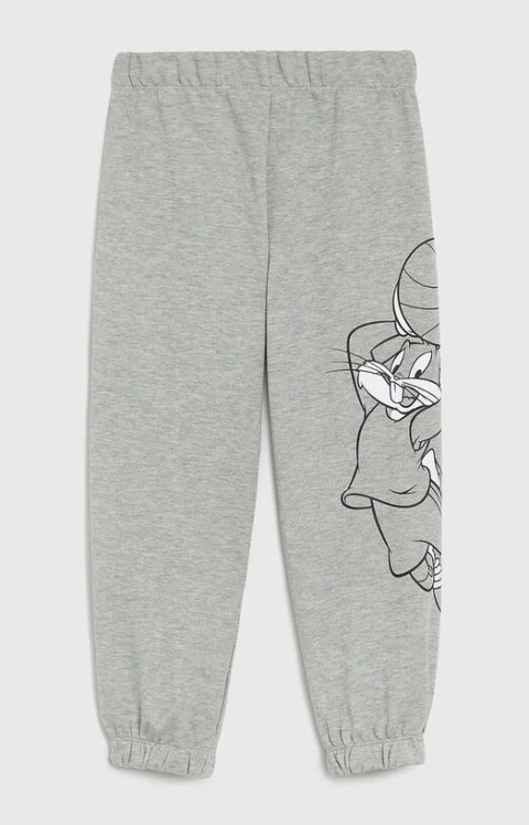 Спортен панталон с принт на Bugs Bunny