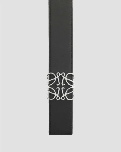 Reversible Anagram Belt in Smooth Calfskin — снимка 3