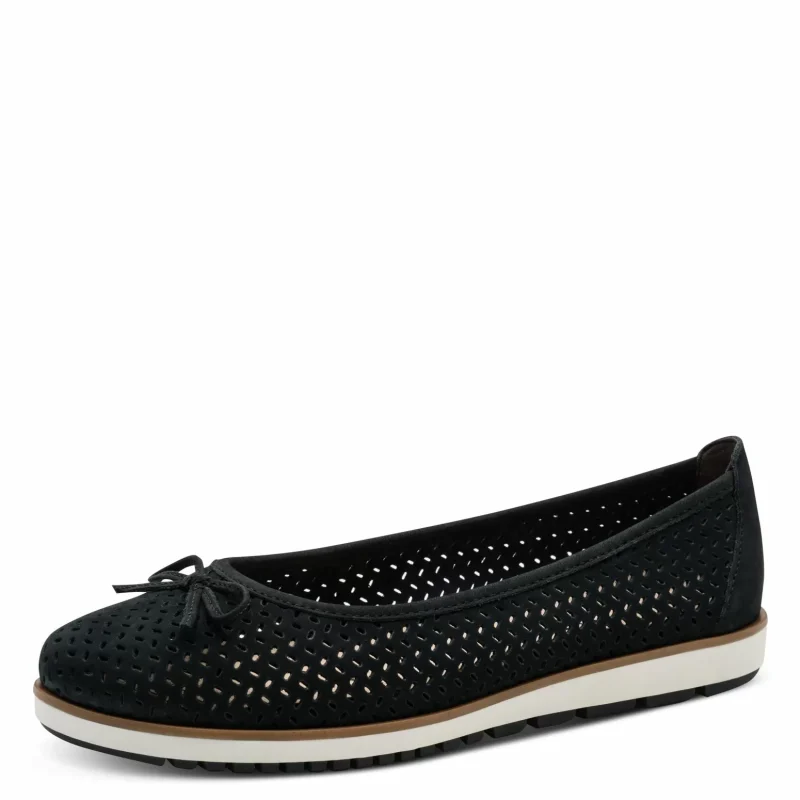 Балерини TAMARIS – 1-22121-42-805 NAVY_1 — снимка 3