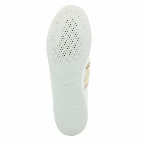 Дамски Сникърс GEOX – D361BE 239 D JAYSEN WHITE/LT GOLD — снимка 4