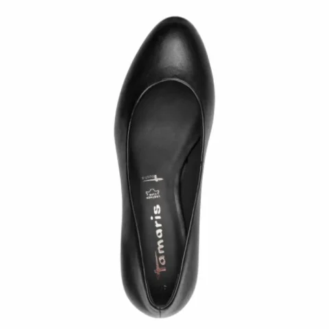 Токчета TAMARIS – 1-22306-42-003 BLACK LEATHER — снимка 5