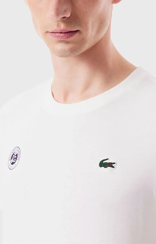 Памучна тениска ROLAND-GARROS EDITION с лого — снимка 4