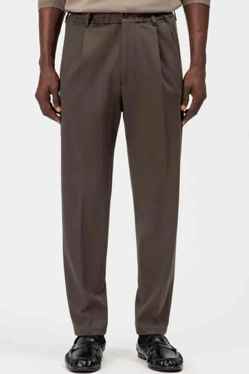 Панталон M-Trousers CHASY-136105 1116-chocolate braun — снимка 2