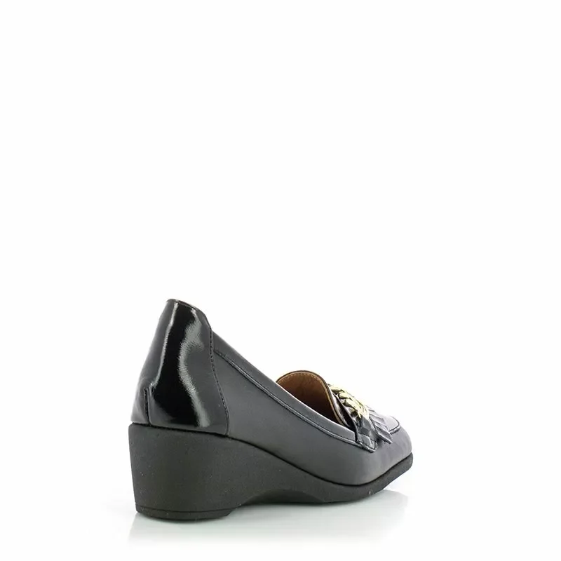 Дамски Обувки На Платформа VERONELLA – 25140129 BLACK — снимка 3