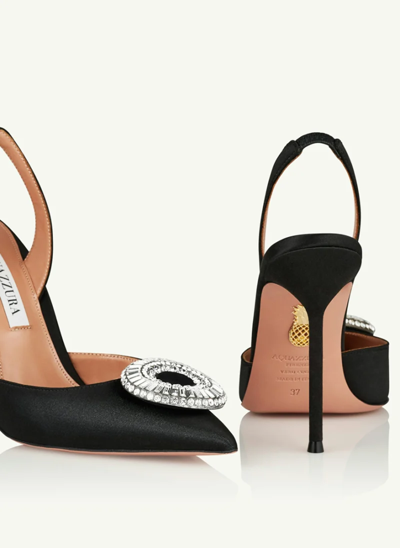Обувки на ток 'Crystal Hoop' Aquazzura — снимка 4