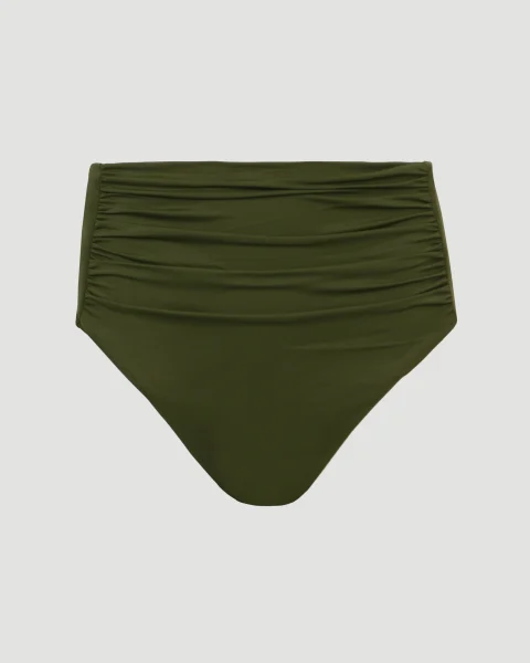 Green High Waisted Brief