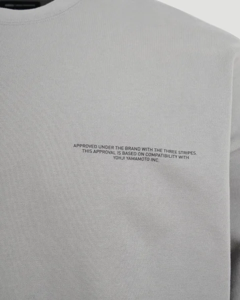 Logo Crew Sweatshirt in Grey — снимка 2