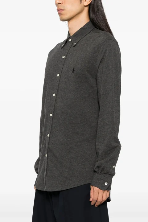 Риза Lsfbbdm5-Long Sleeve 710654408129 020 grey — снимка 2