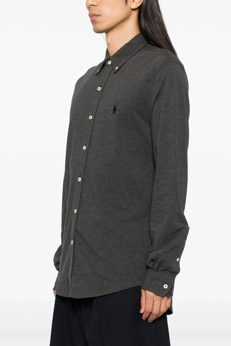 Риза Lsfbbdm5-Long Sleeve 710654408129 020 grey — снимка 2