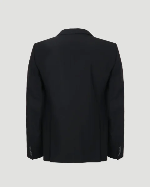 Wool Suit in Black — снимка 3
