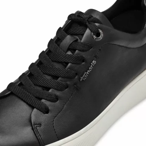 Дамски Сникърс TAMARIS – 1-23736-42-003 BLACK LEATHER_2 — снимка 4