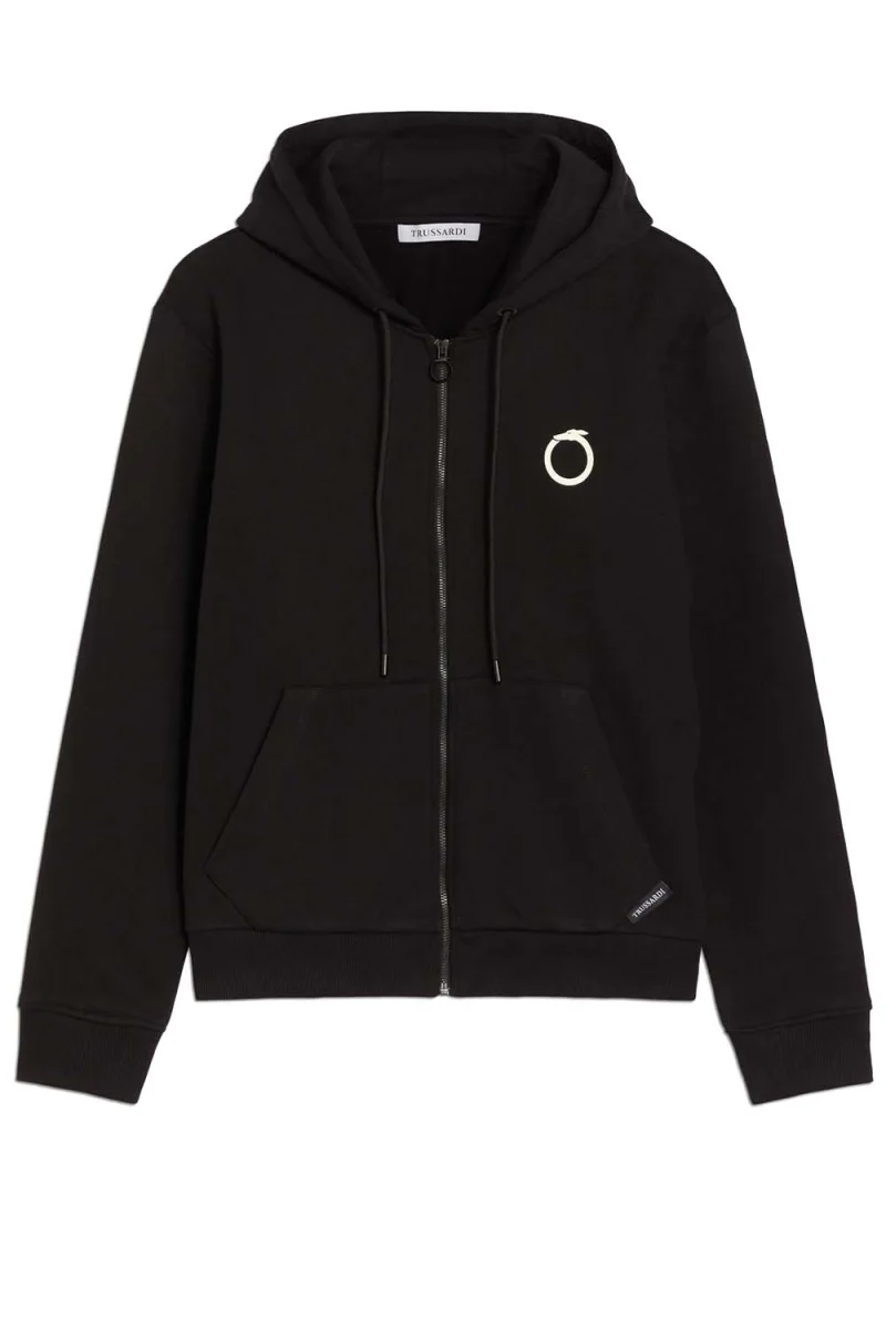 Жилетка Fullzip Small Greyhound Print F003011T006303 k299 black