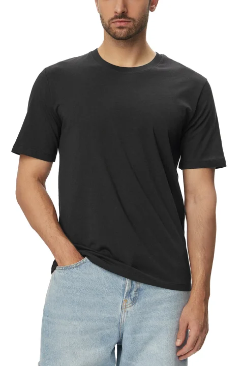 T-Shirt Jjcalm Back Print Ss Crew Neck 12297701 C-N10 black