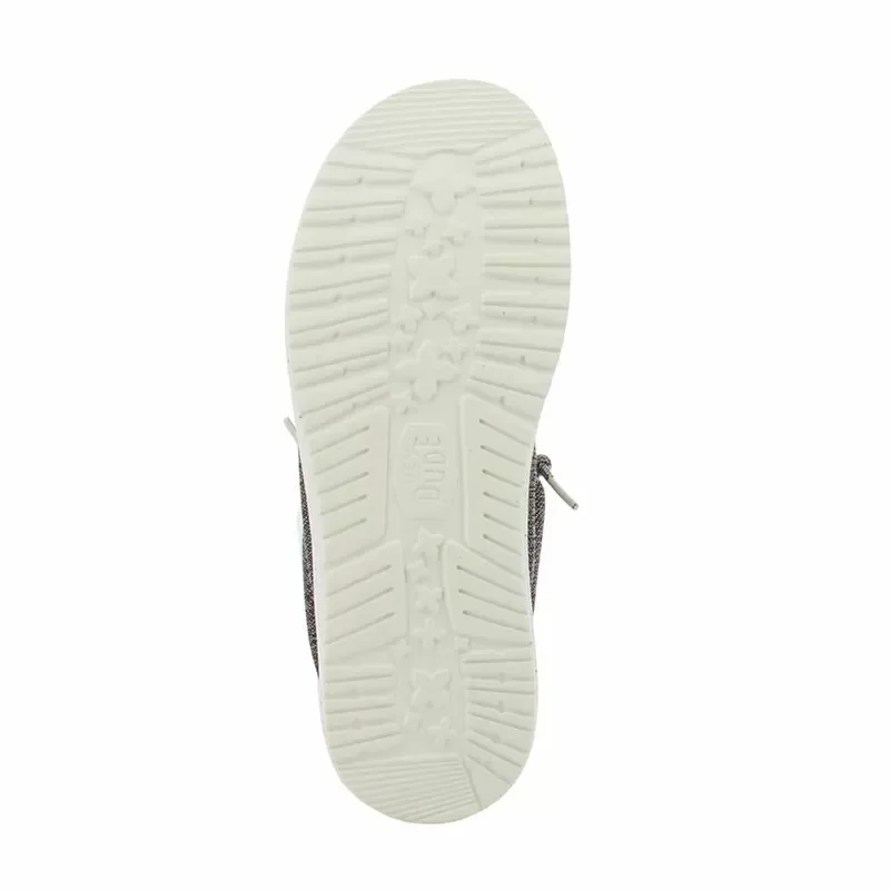 Мъжки Ежедневни HEY DUDE – 40716-066 WALLY COASTLINE BLACK — снимка 4