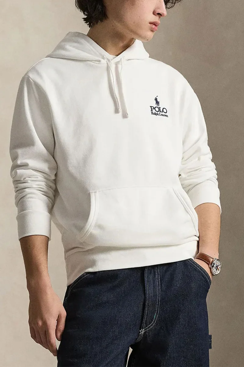 Суичър Graphic Fleece-Knt 710B14661008 100 white — снимка 2