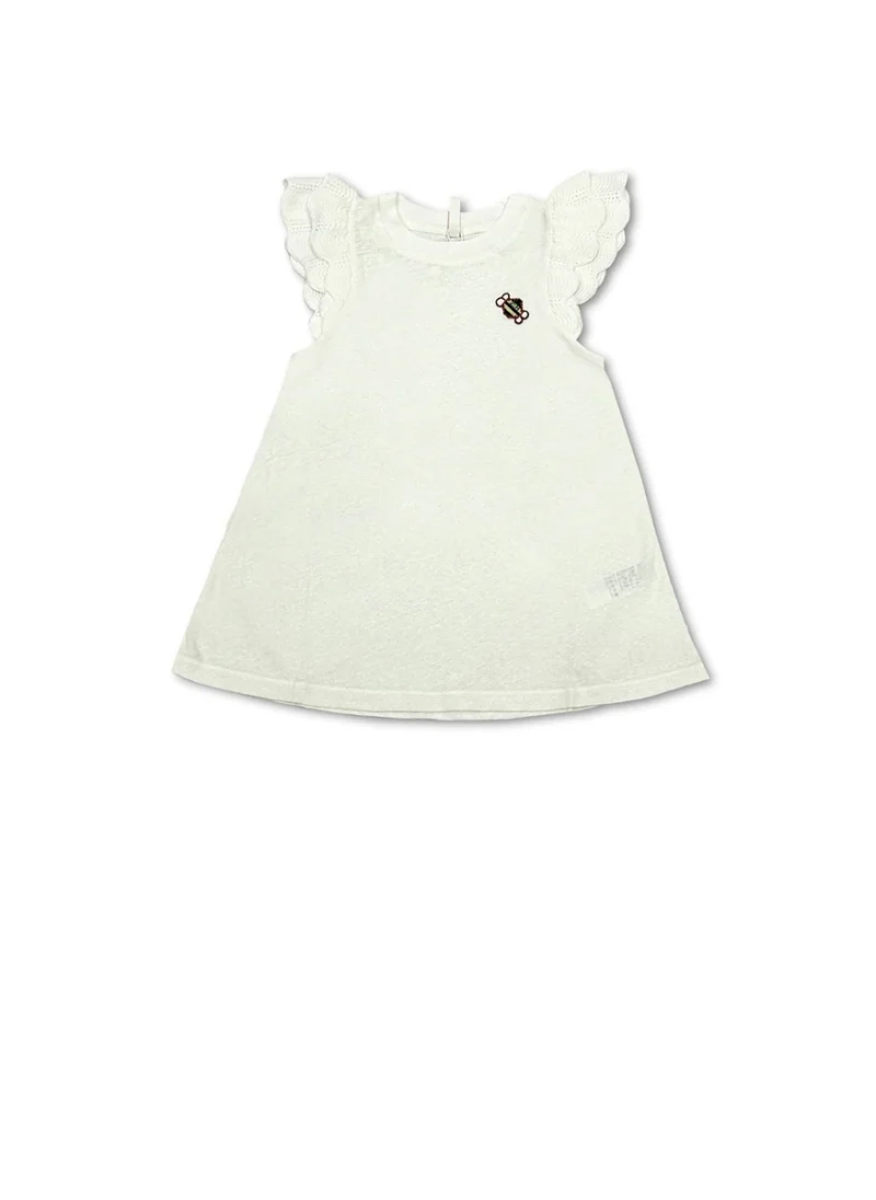 Рокля с детайли от плетиво Zimmermann Kids