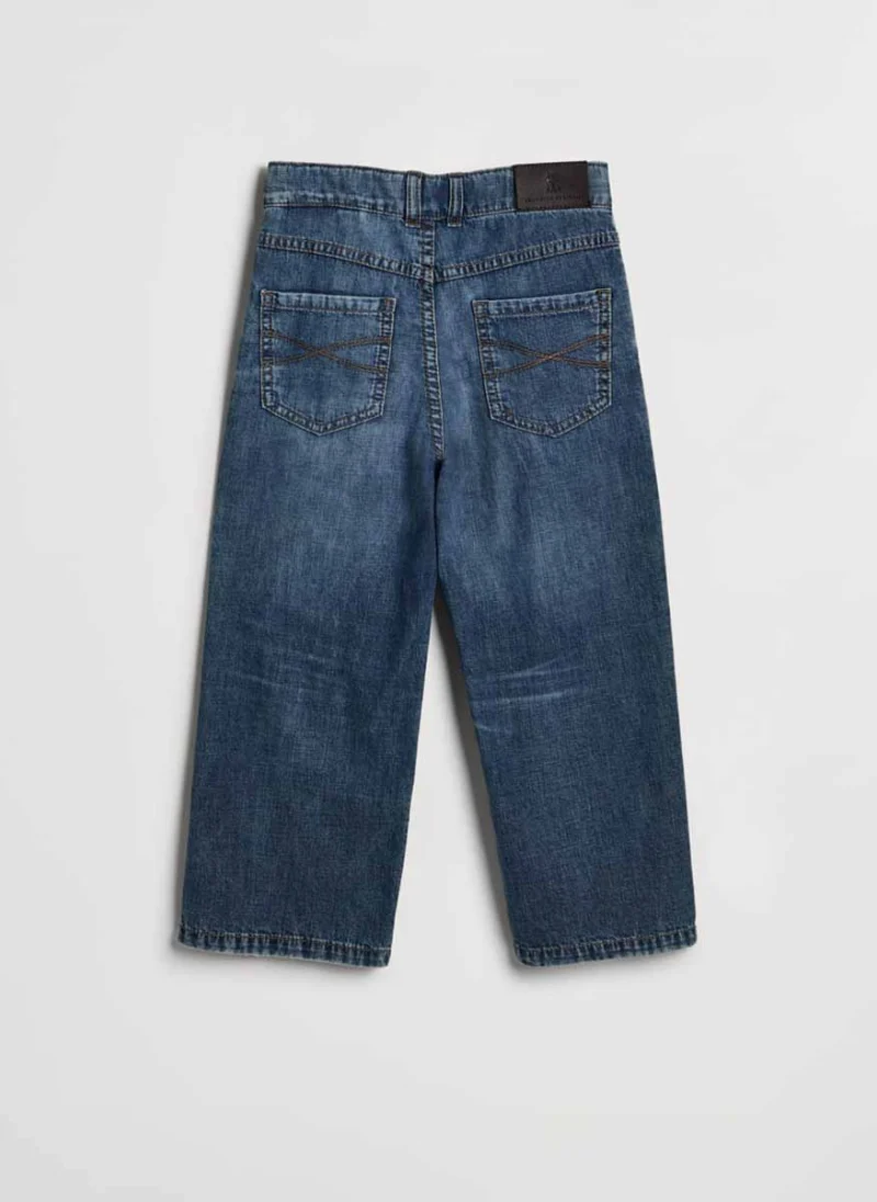 Деним с монили Brunello Cucinelli Kids 6 — снимка 2