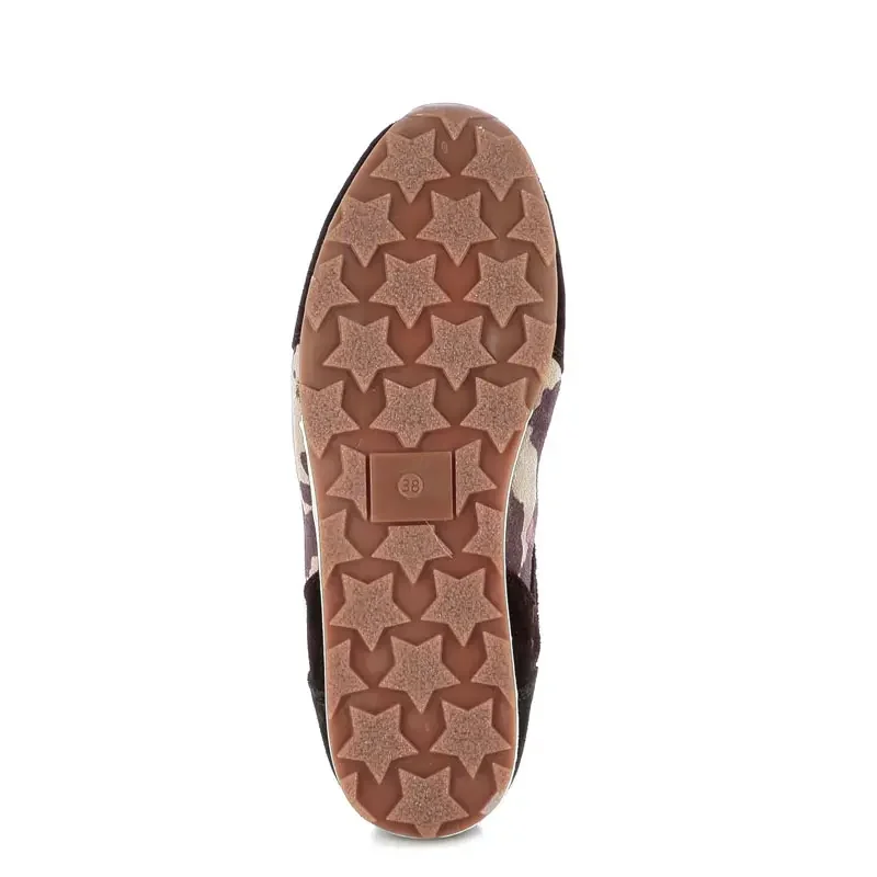 Дамски Сникърс CARLO FABIANI – 246-0449 BROWN — снимка 4