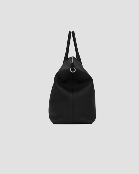 Giant Bowling Bag in Soft Grained Leather — снимка 3