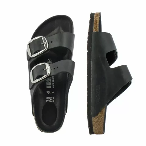Дамски Чехли Комфорт BIRKENSTOCK – 1011075 ARIZONA BLACK — снимка 5