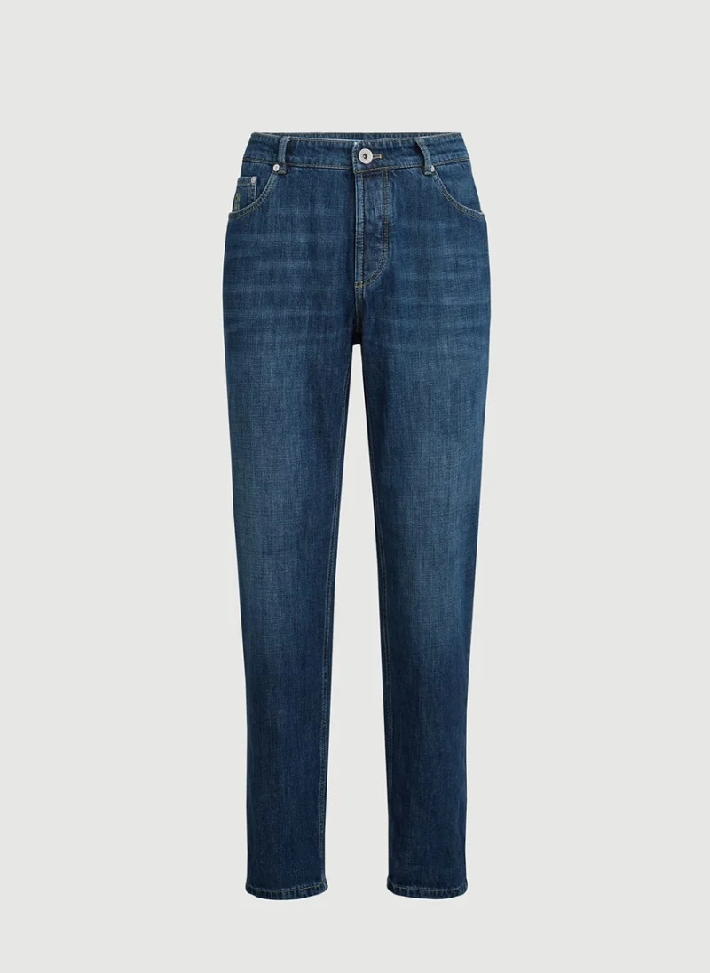Деним 'Traditional fit' Brunello Cucinelli — снимка 10