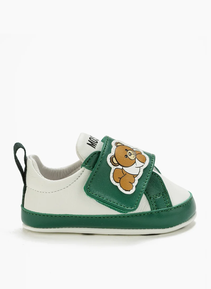Бебешки буйки с 'Teddy Bear' апликация Moschino Kids