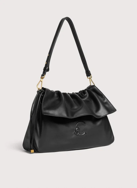 Чанта Coccinelle Medium Lidia Noir — снимка 2