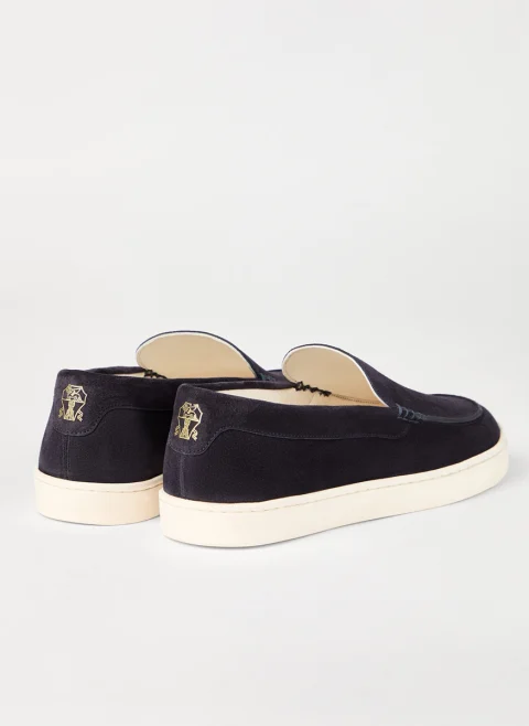 Велурени мокасини 'Sport style' Brunello Cucinelli — снимка 16