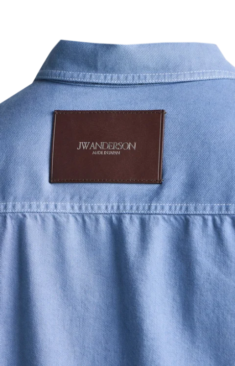 Oversized Shirt in French Blue — снимка 2