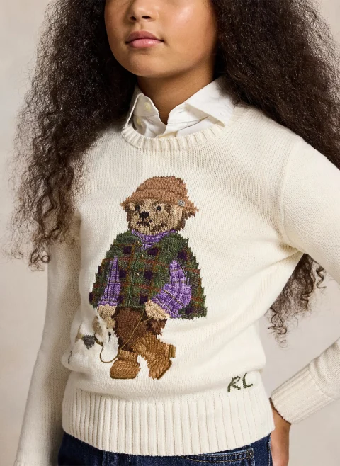 Пуловер 'Polo Bear' Ralph Lauren Kids 7-14 — снимка 2